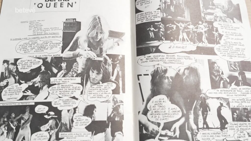 Fotonovel&middot;la de Queen publicada a la revista Popular 1