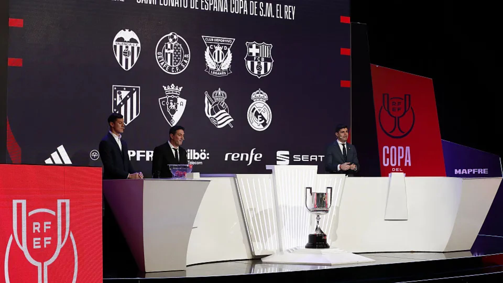 Sorteig de quarts de final de la Copa del Rei 2024-2025