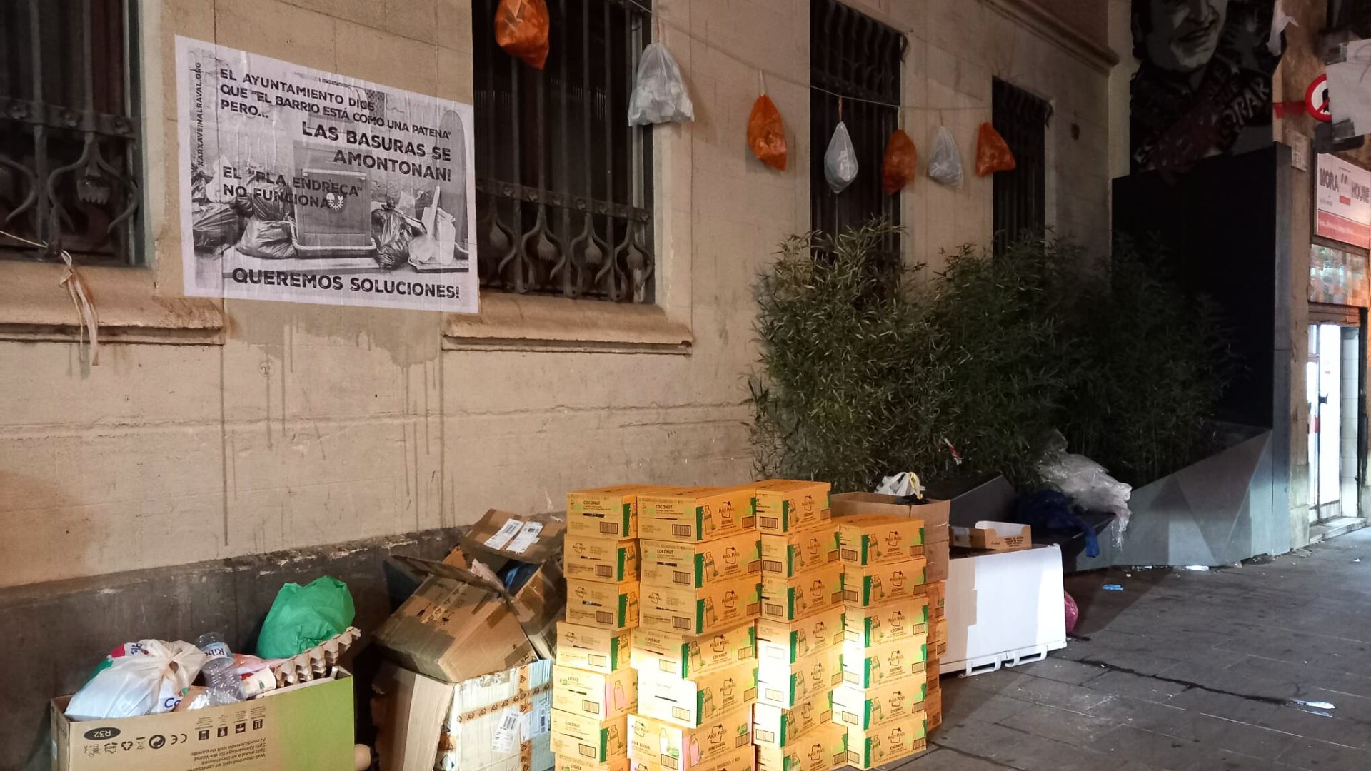 Raval denuncia brutícia i critica pla endreça