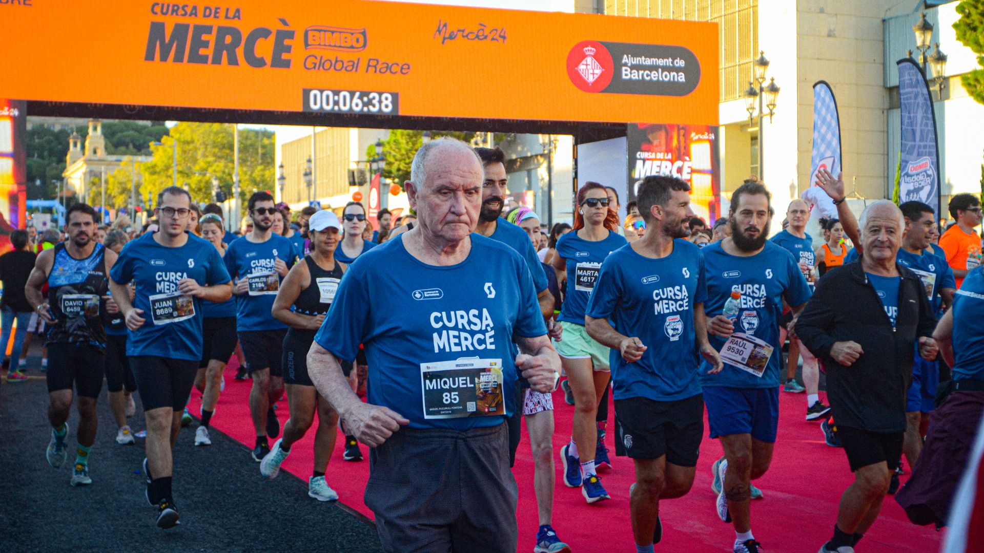 Miquel Pucurull a la Cursa de la Mercè 2024