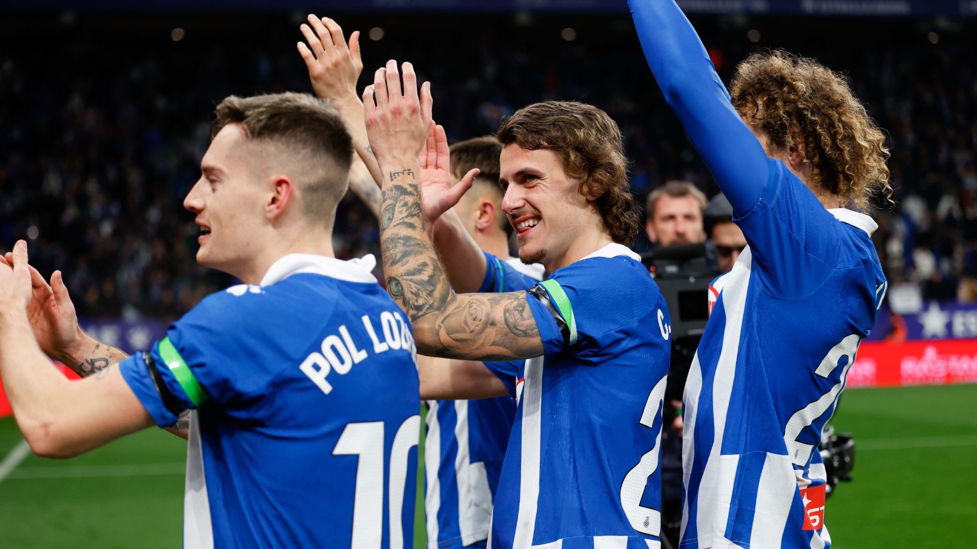 Victòria de l'Espanyol contra el Madrid