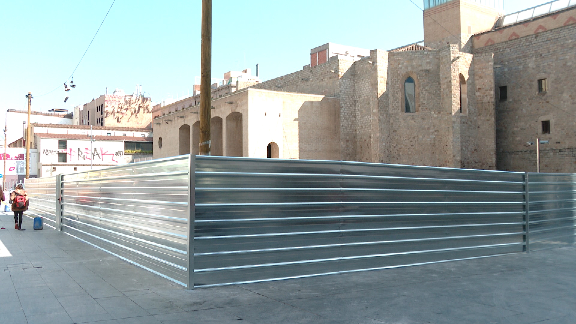 obres ampliació MACBA