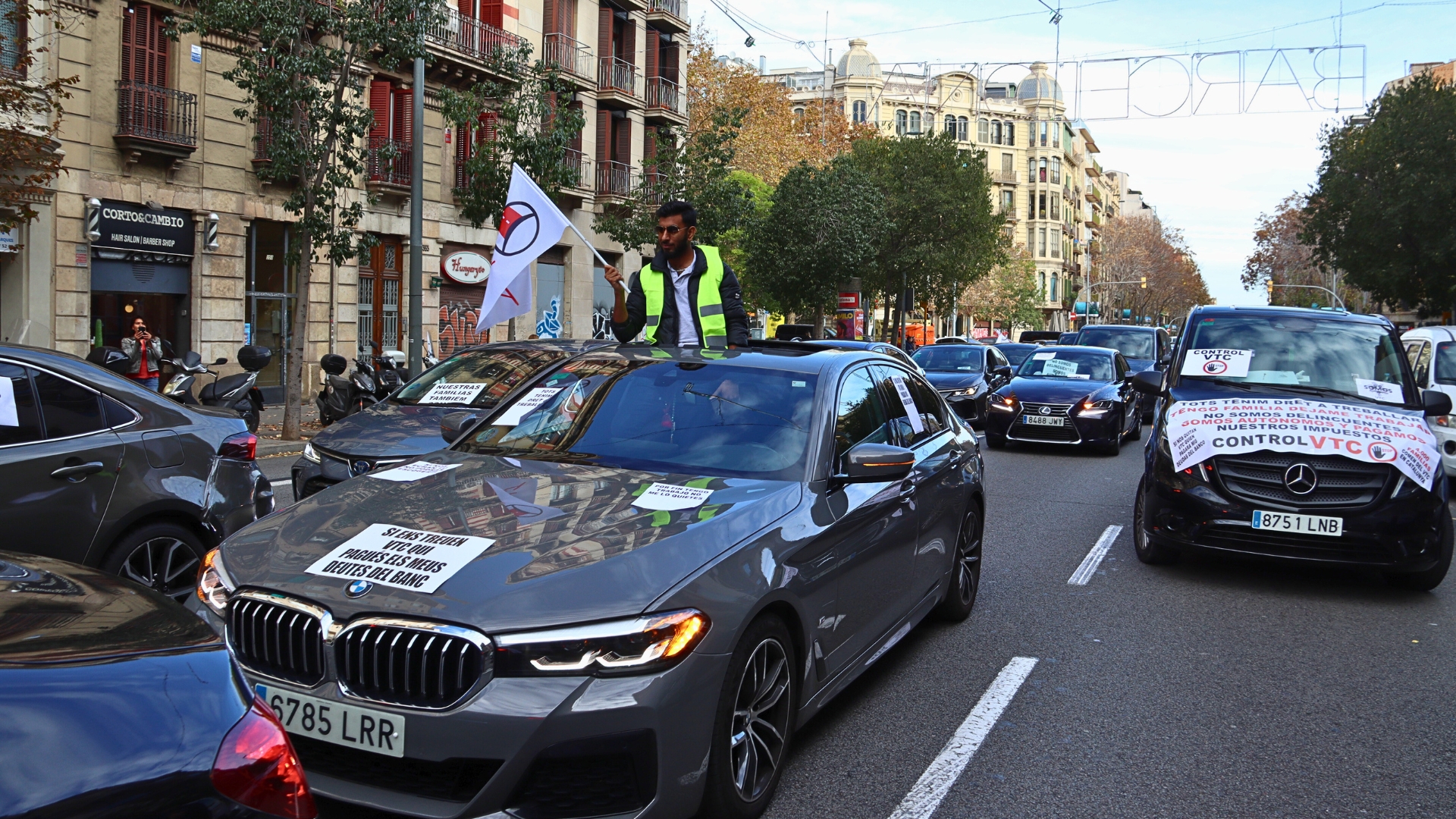 protesta conductors VTC