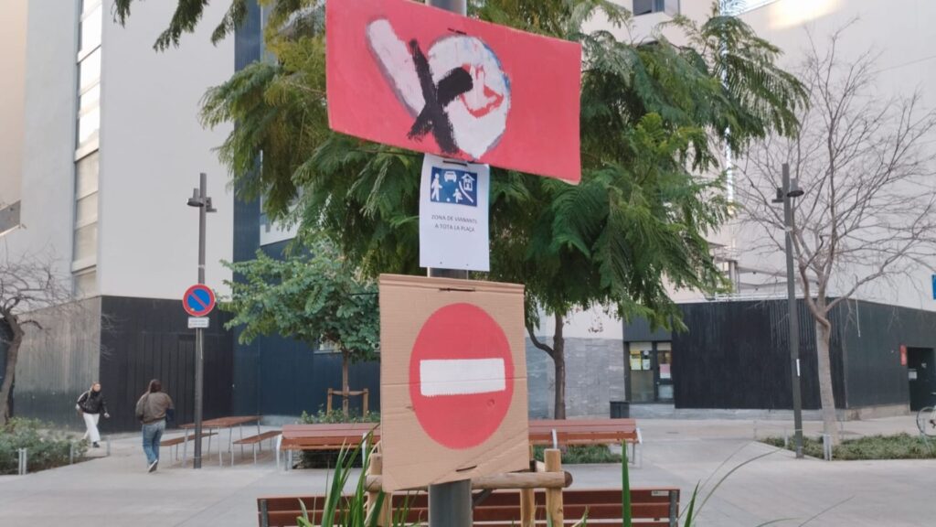 senyals eix verd Consell Cent