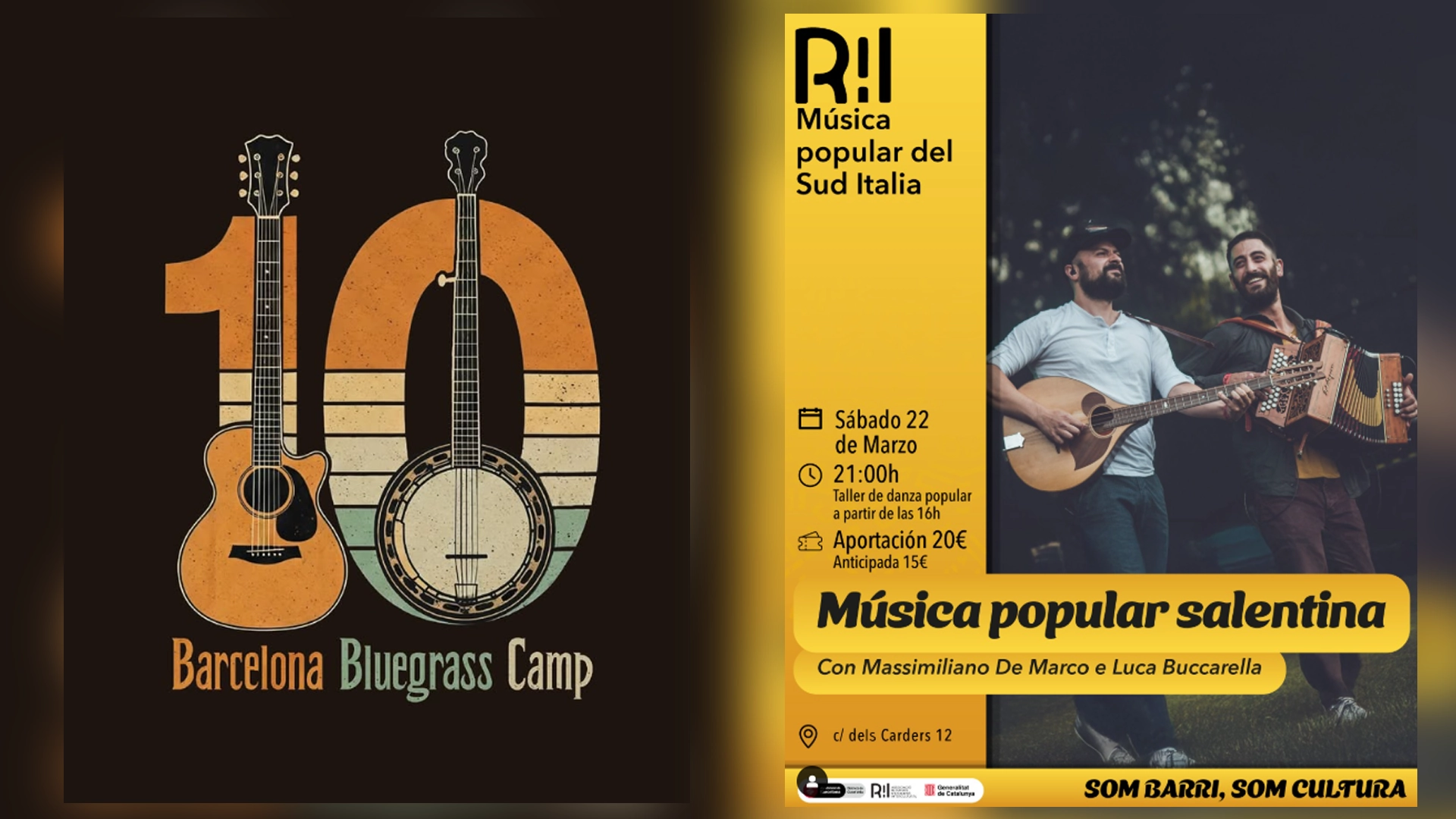 Lliçons pràctiques de bluegrass i tarantel·la | música en viu, pòdcast, ràdio