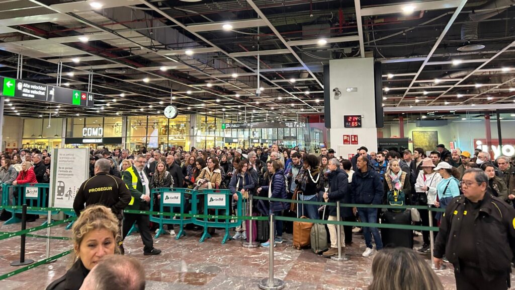 avaria alta velocitat estació Sants