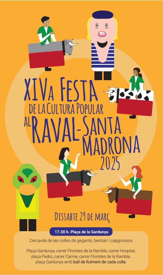 Festa de Santa Madrona al Raval 2025: Programa | cultura popular, festes, festes majors