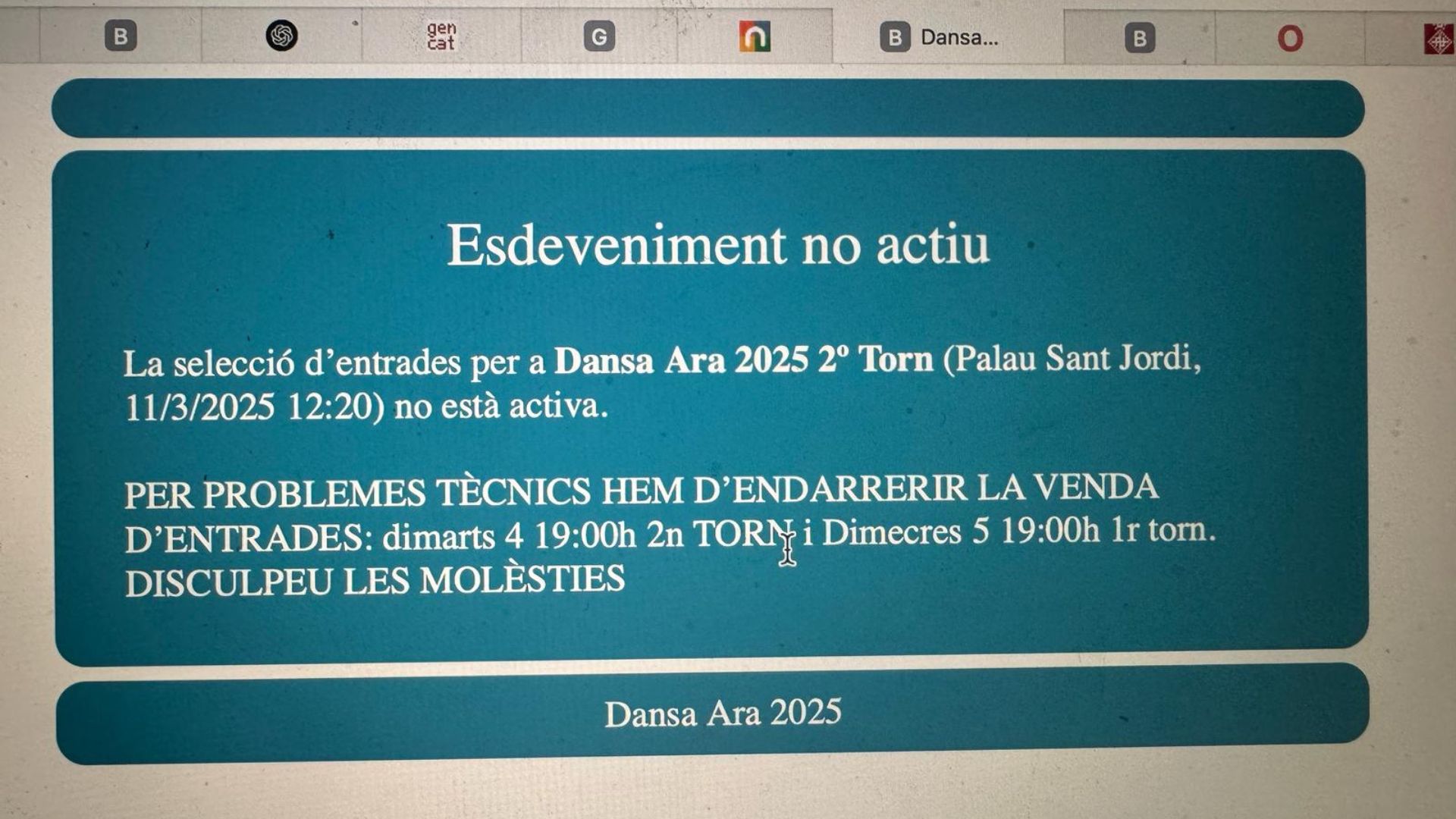 Dansa Ara cau web