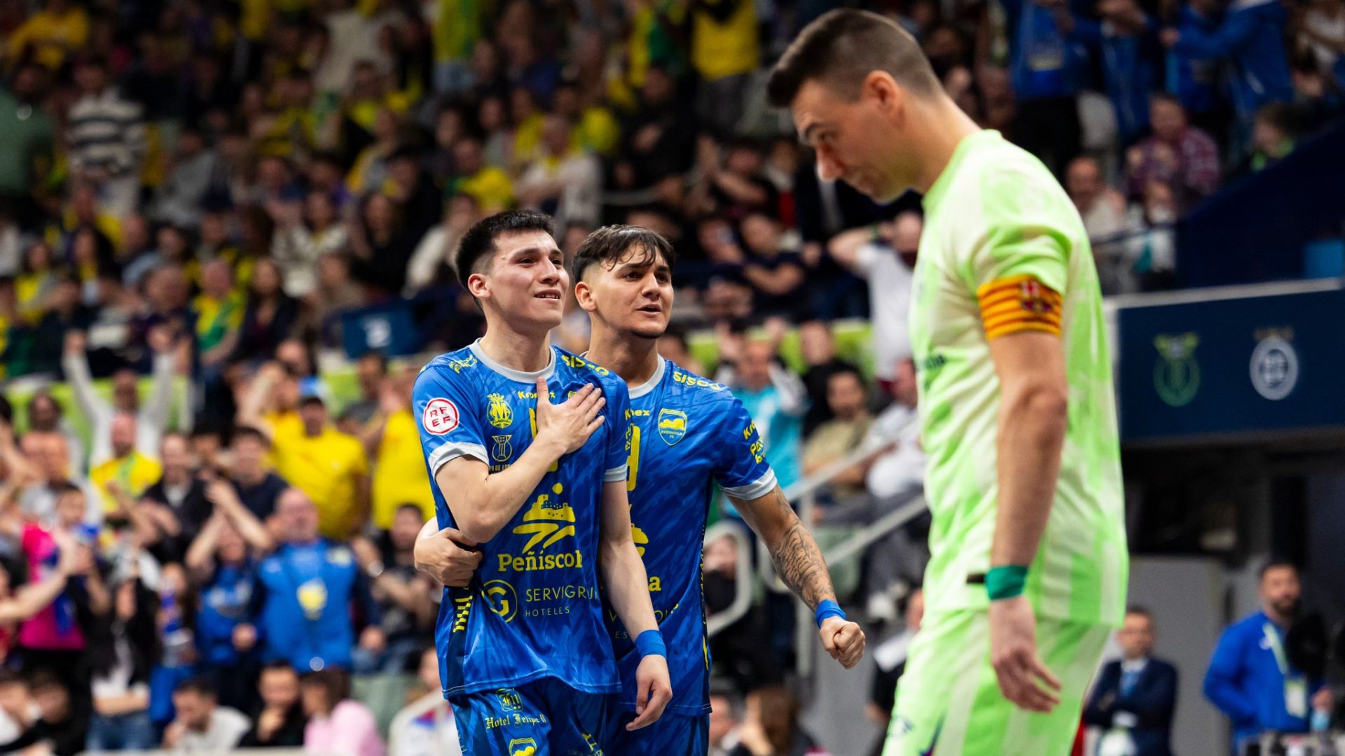 Desfeta del Barça de futbol sala contra Peníscola a la Copa d'Espanya