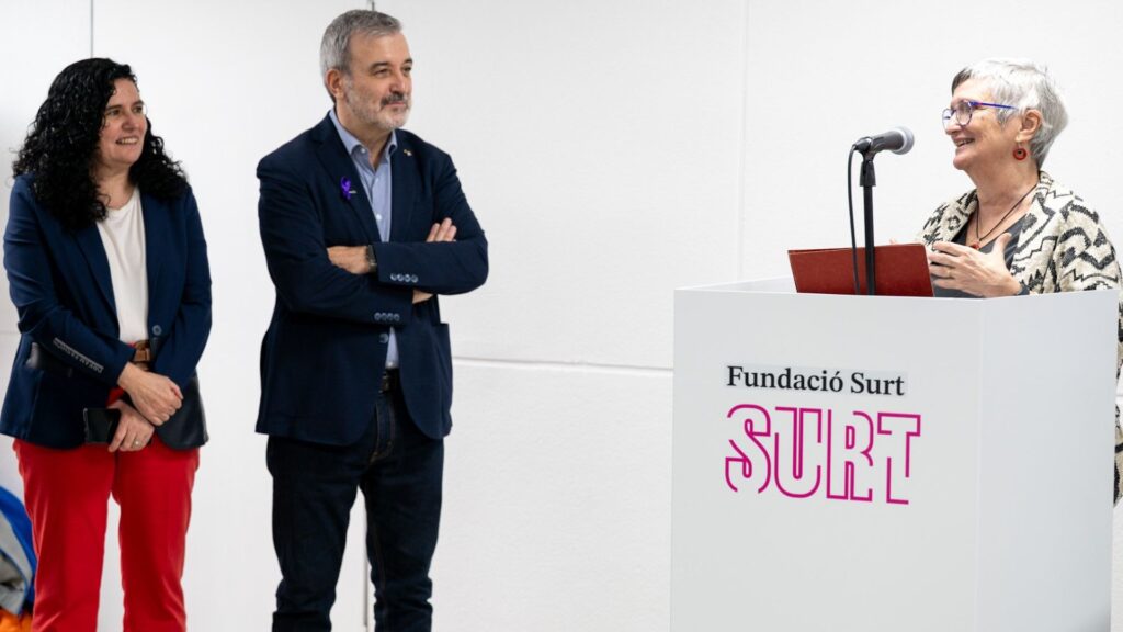La Fundació Surt estrena seu a la Barceloneta | dones, entitats, inserció laboral, Jaume Collboni