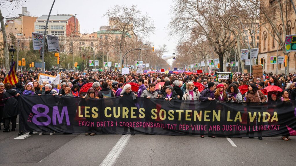 manifestaci&oacute; 8-M 2025