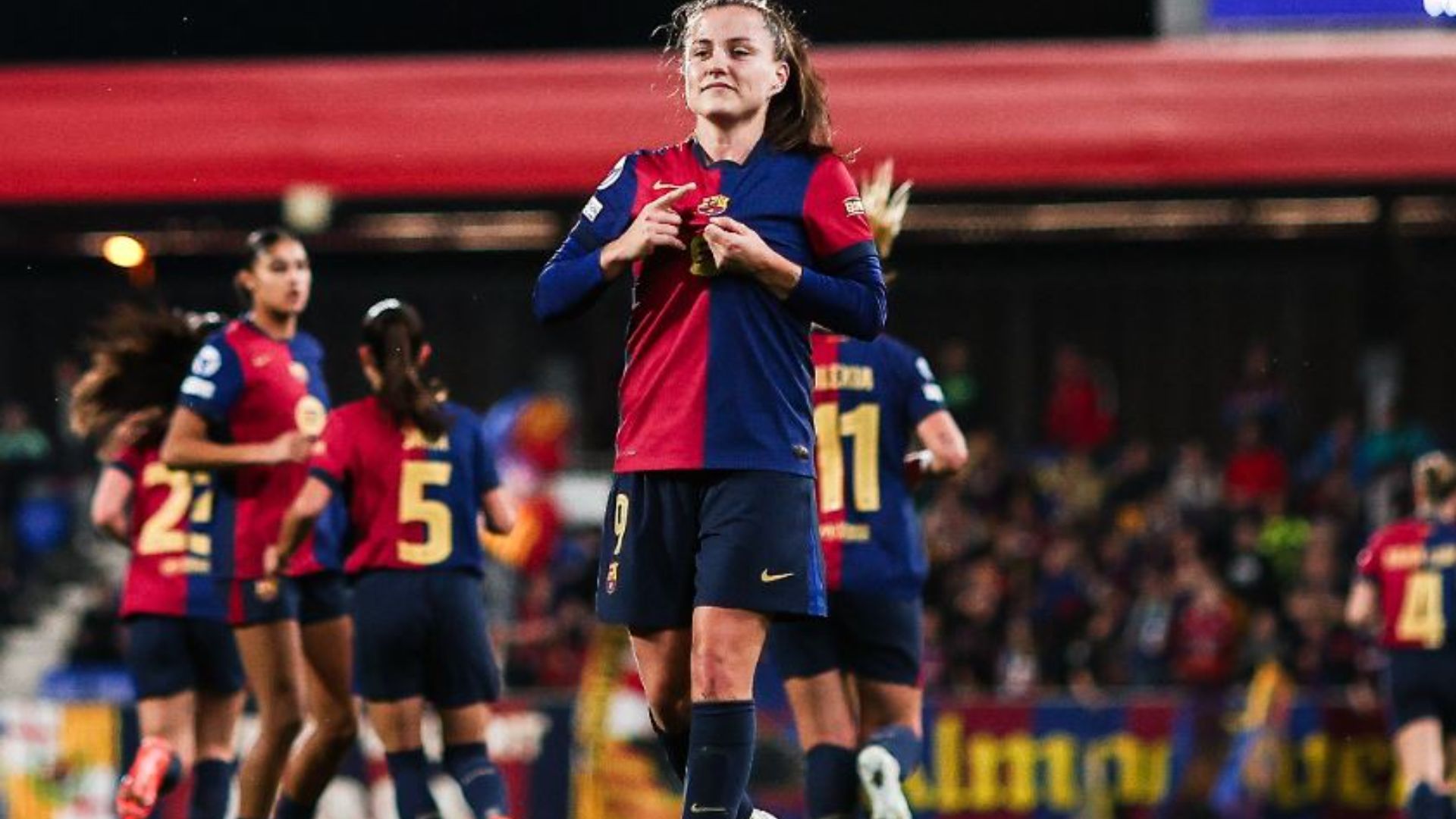 El Barça esclafa el Wolfsburg (6-1) i ja és a les semifinals de la Champions | Barça femení, Champions League