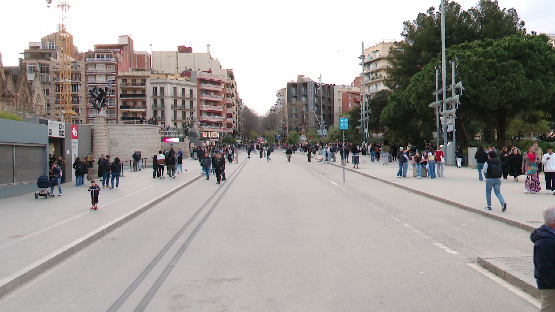 futura plaça Sagrada Familia