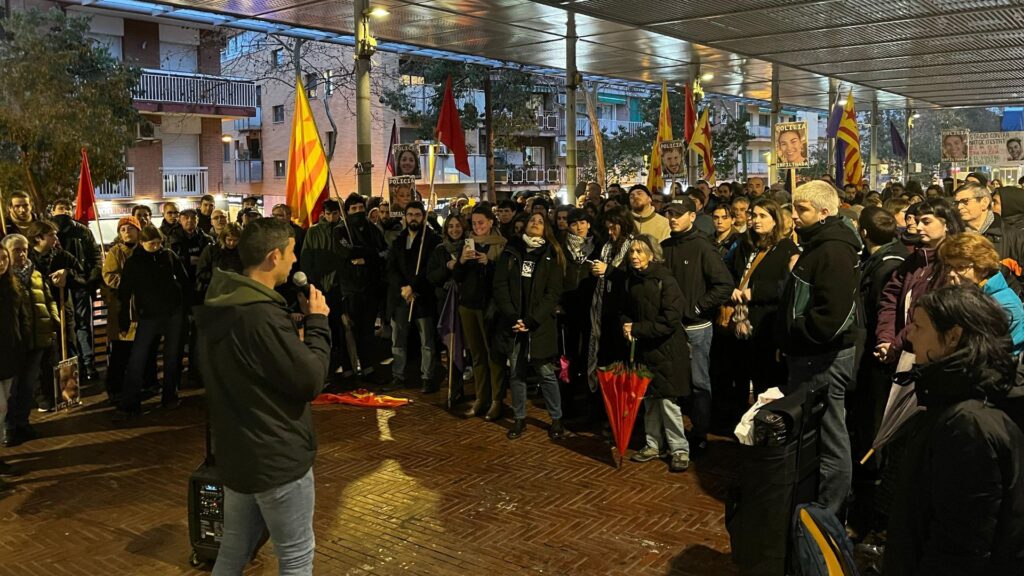 Manifestació a Nou Barris per les infiltracions policials: "Volien castigar-nos per fer comunitat" | independentisme, manifestacions a Barcelona, Policia Nacional