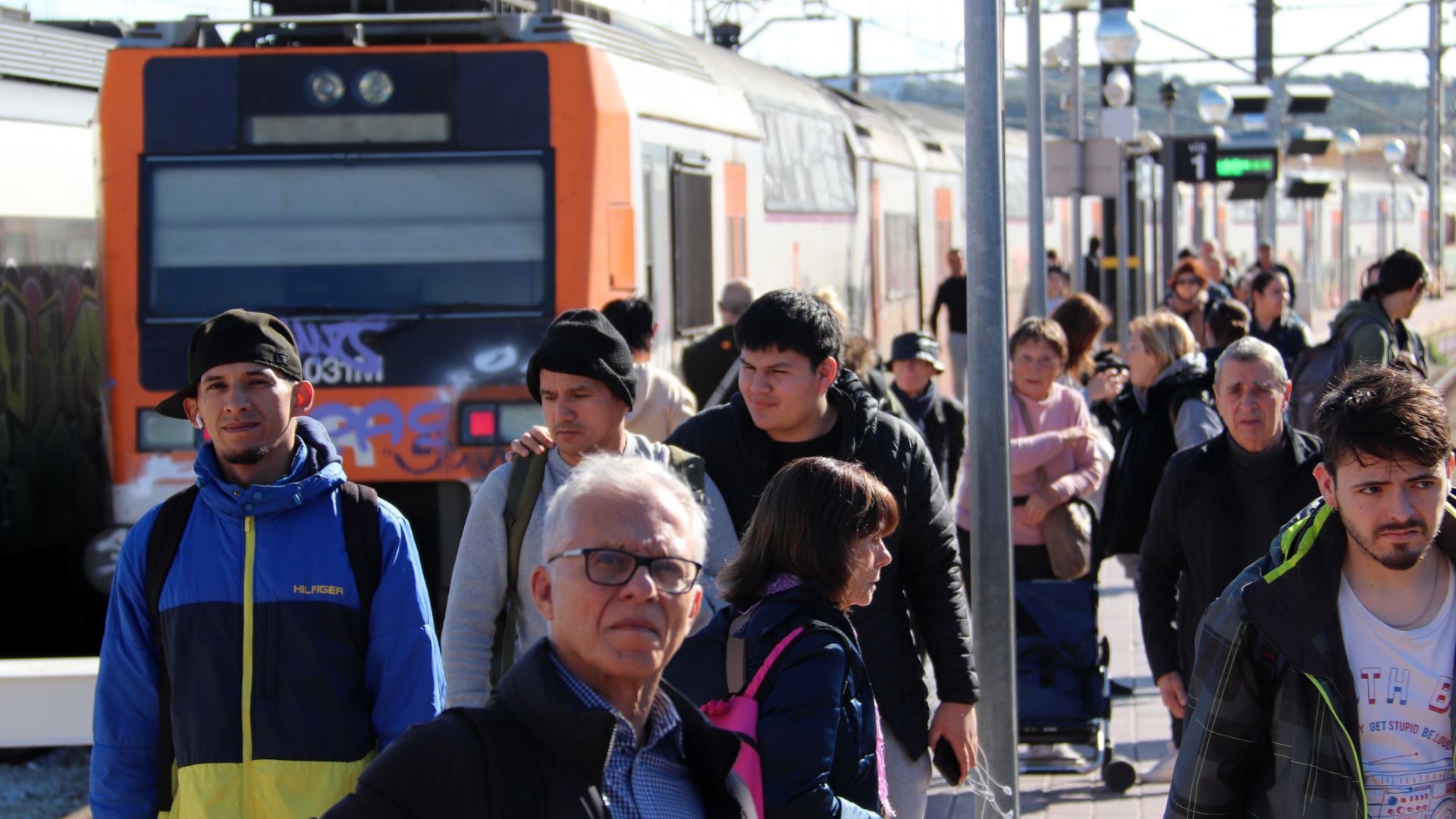 Rodalies estació Vilanova i la Geltrú