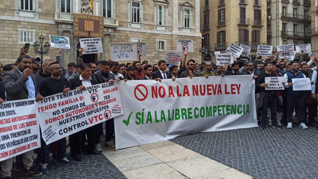 protesta vtc sant jaume