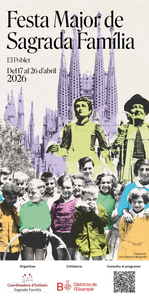 Festa Major de la Sagrada Família 2026: dates, programa i cartell de les festes | Castellers de la Sagrada Família, cultura popular, festes majors