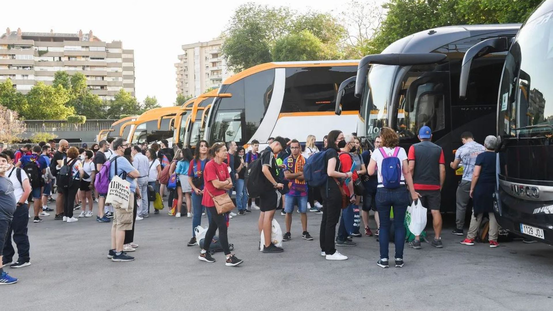 Preu viatge barça desplaçament final copa