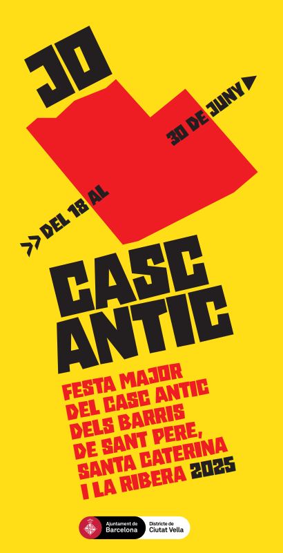 Festa Major del Casc Antic 2025: Programa de les festes a Sant Pere, Santa Caterina i la Ribera | cultura popular, festes majors