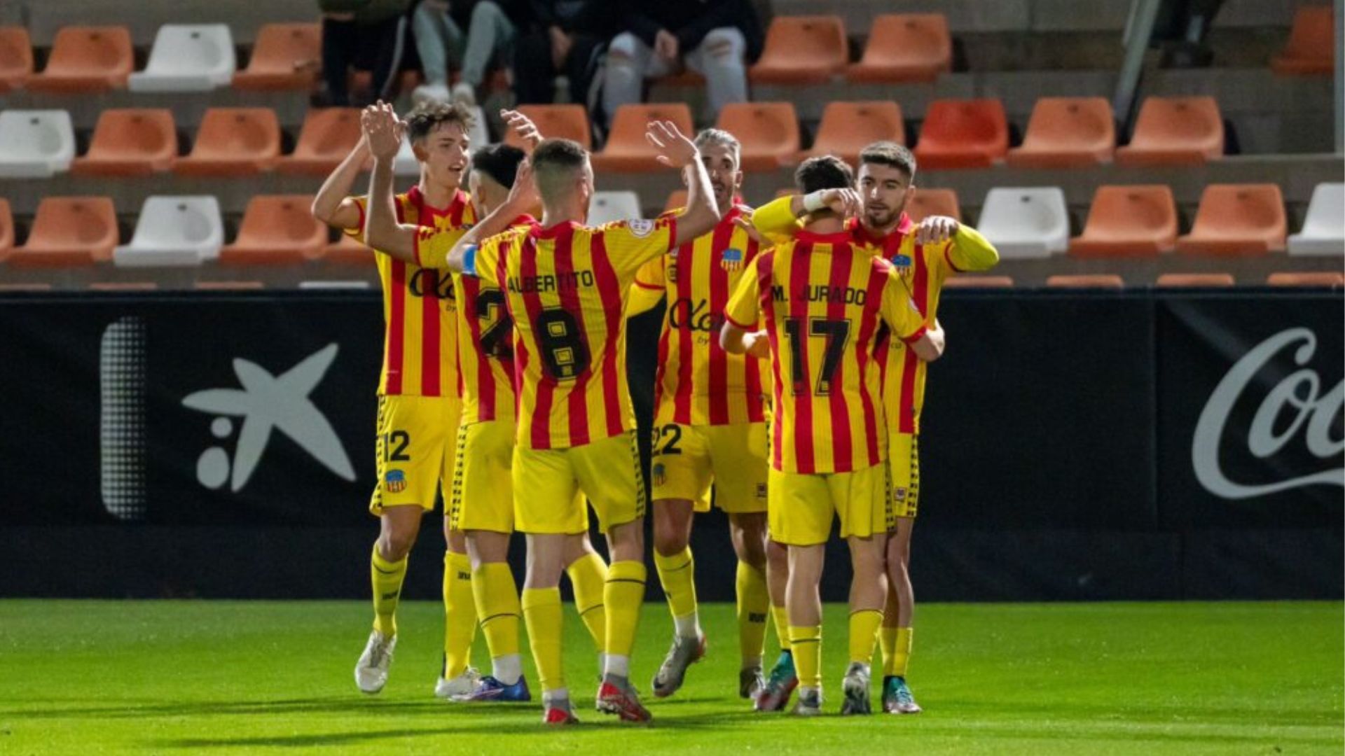 Cartela UE Sant Andreu - València Mestalla neta
