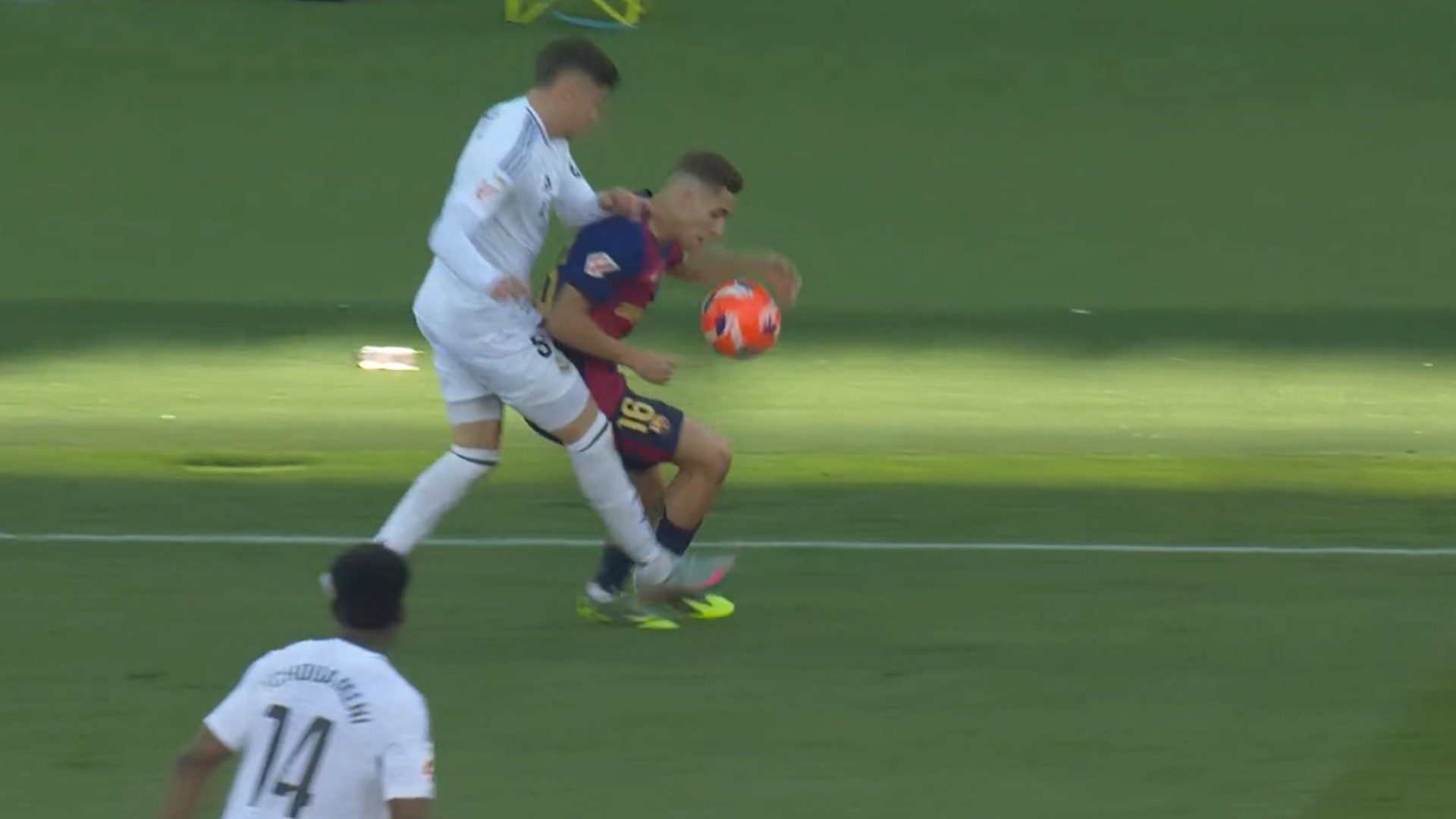 mans de Fermín polèmica al Barça - Madrid