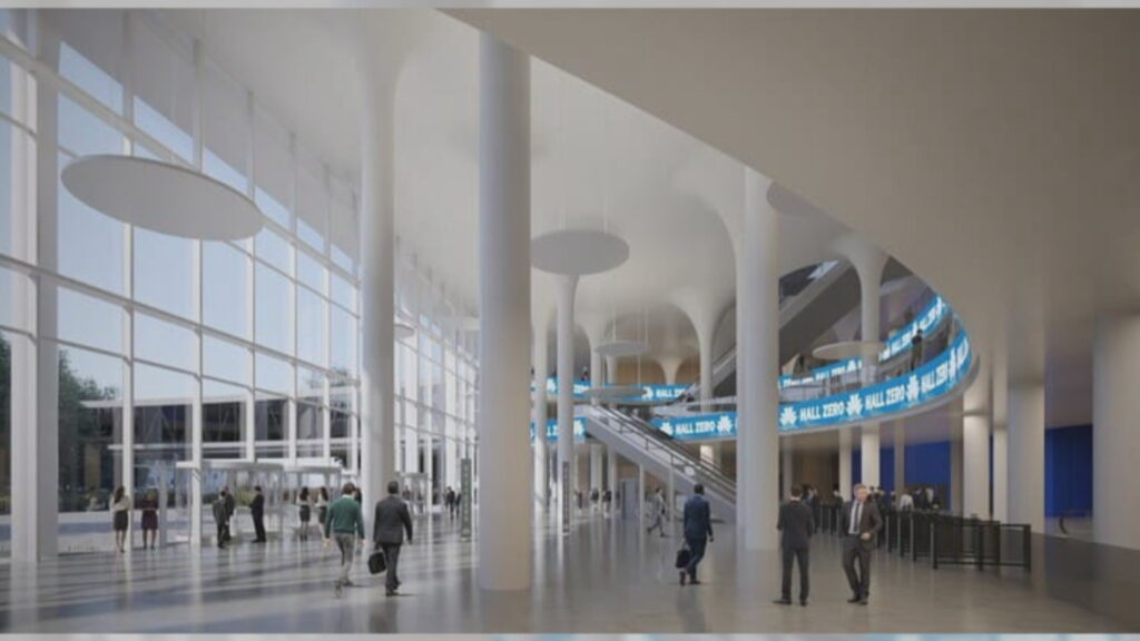 El Hall Zero de Fira de l'Hospitalet arriba a l'equador de les obres exhibint espectacularitat | Fira de Barcelona, obres