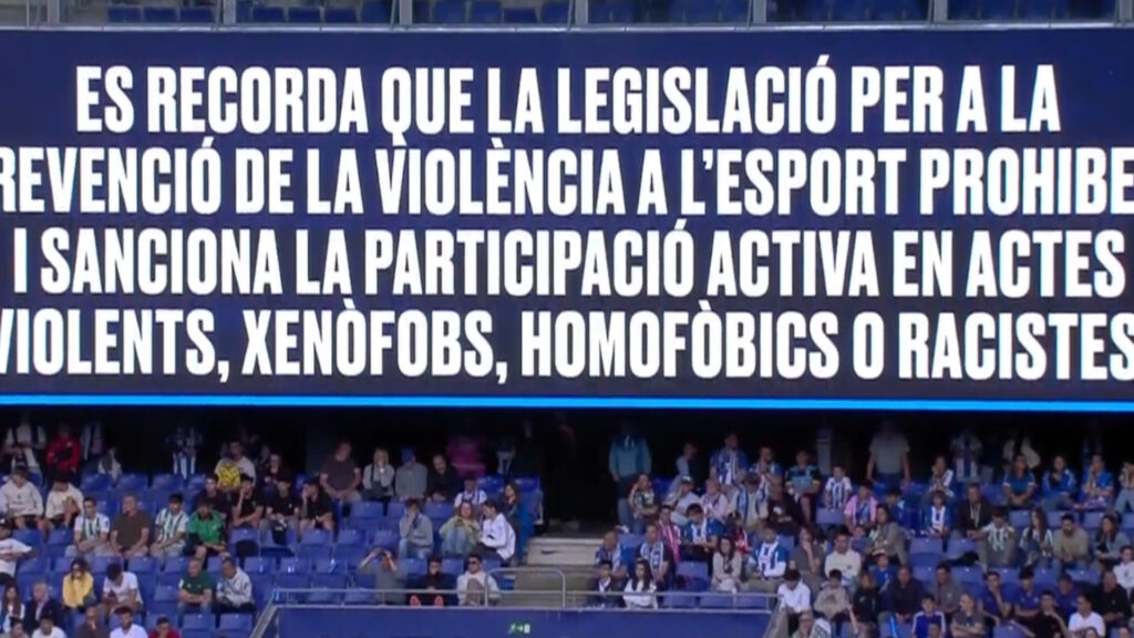 L'Espanyol-Barça es podria jugar a porta tancada pels incidents en el partit contra el Betis | lliga, Primera Divisió