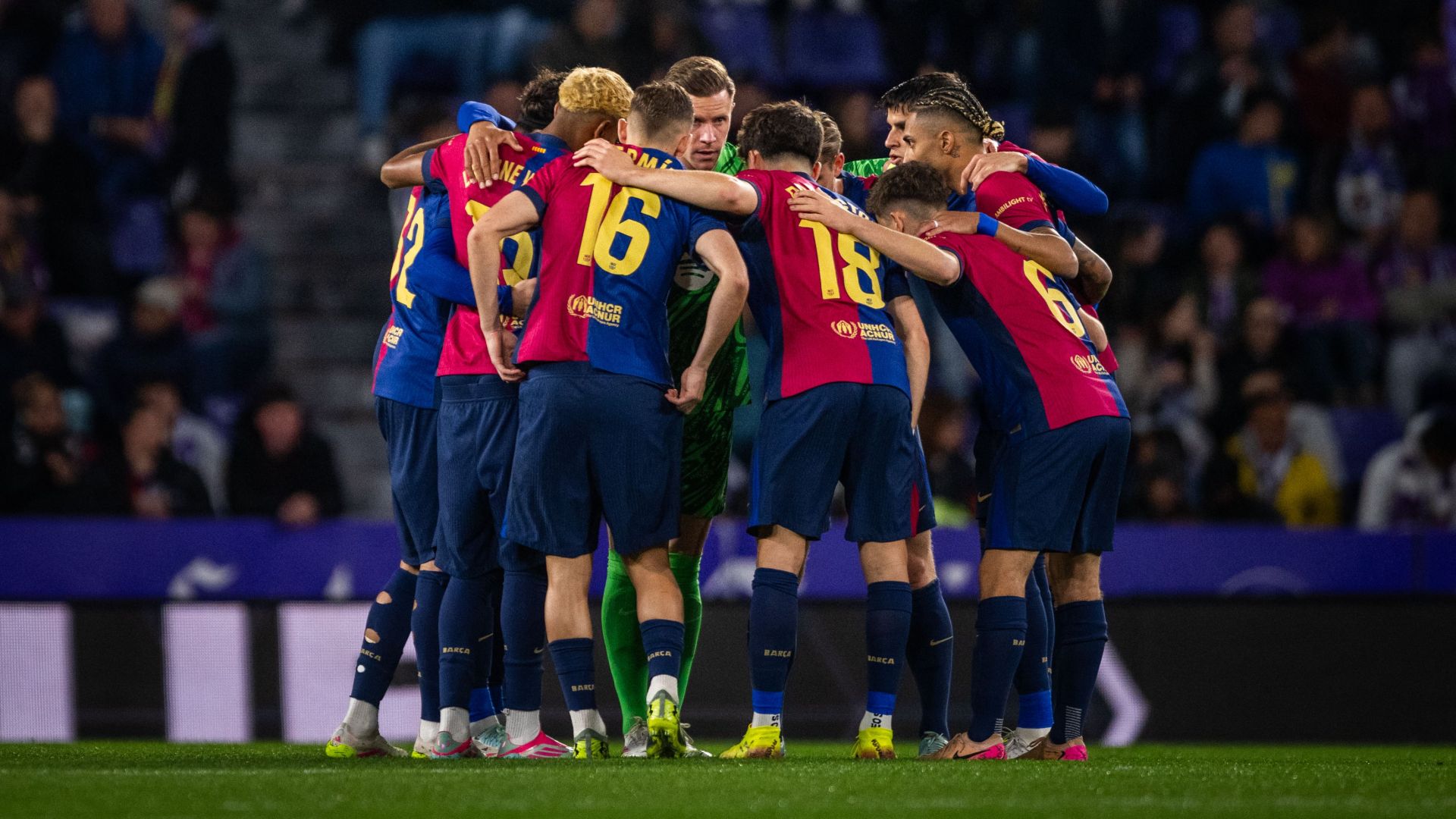 Barça celebra triomf contra Valladolid ja pot ser campió contra Madrid o Espanyiol