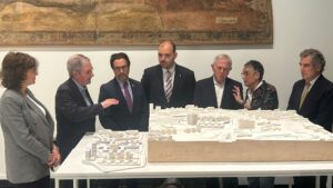 Quatre maquetes senten les bases del futur Campus de Salut Clínic – Universitat de Barcelona