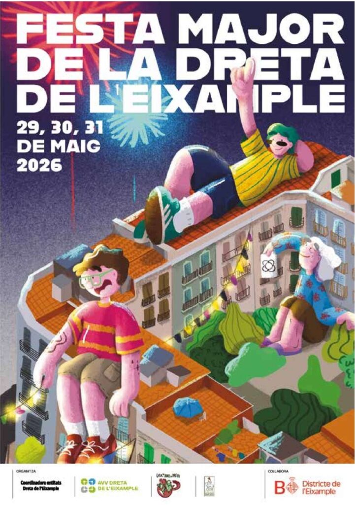 cartell festa major dreta eixample 2026