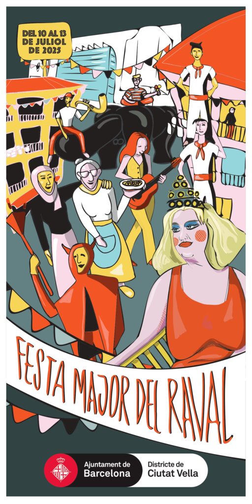Festa Major del Raval 2025: Consulta el programa i el cartell de les festes | cultura popular, Festa Major del Raval, festes majors