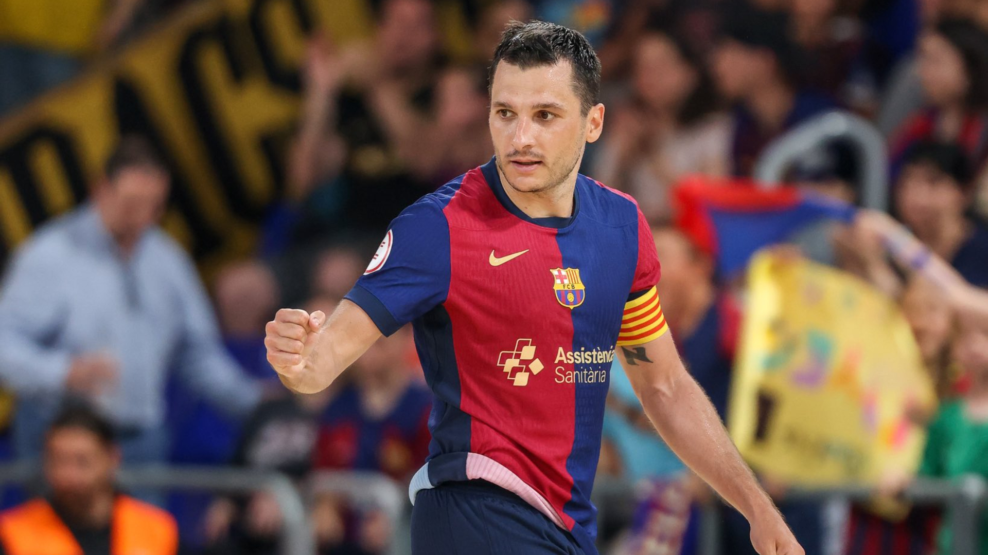 Dyego Zuffo, jugador i segon capità del FC Barcelona