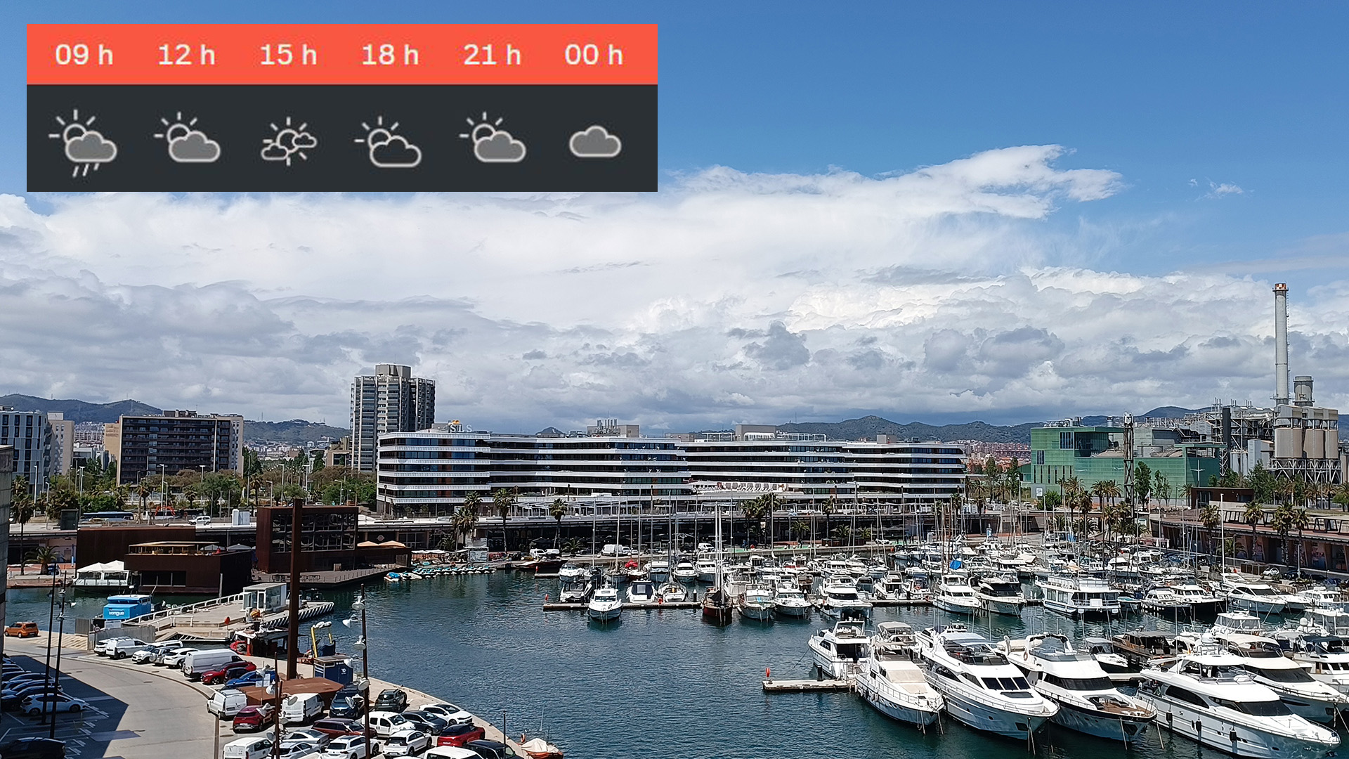 previsió del temps per a dissabte, 10 maig 2025 Barcelona