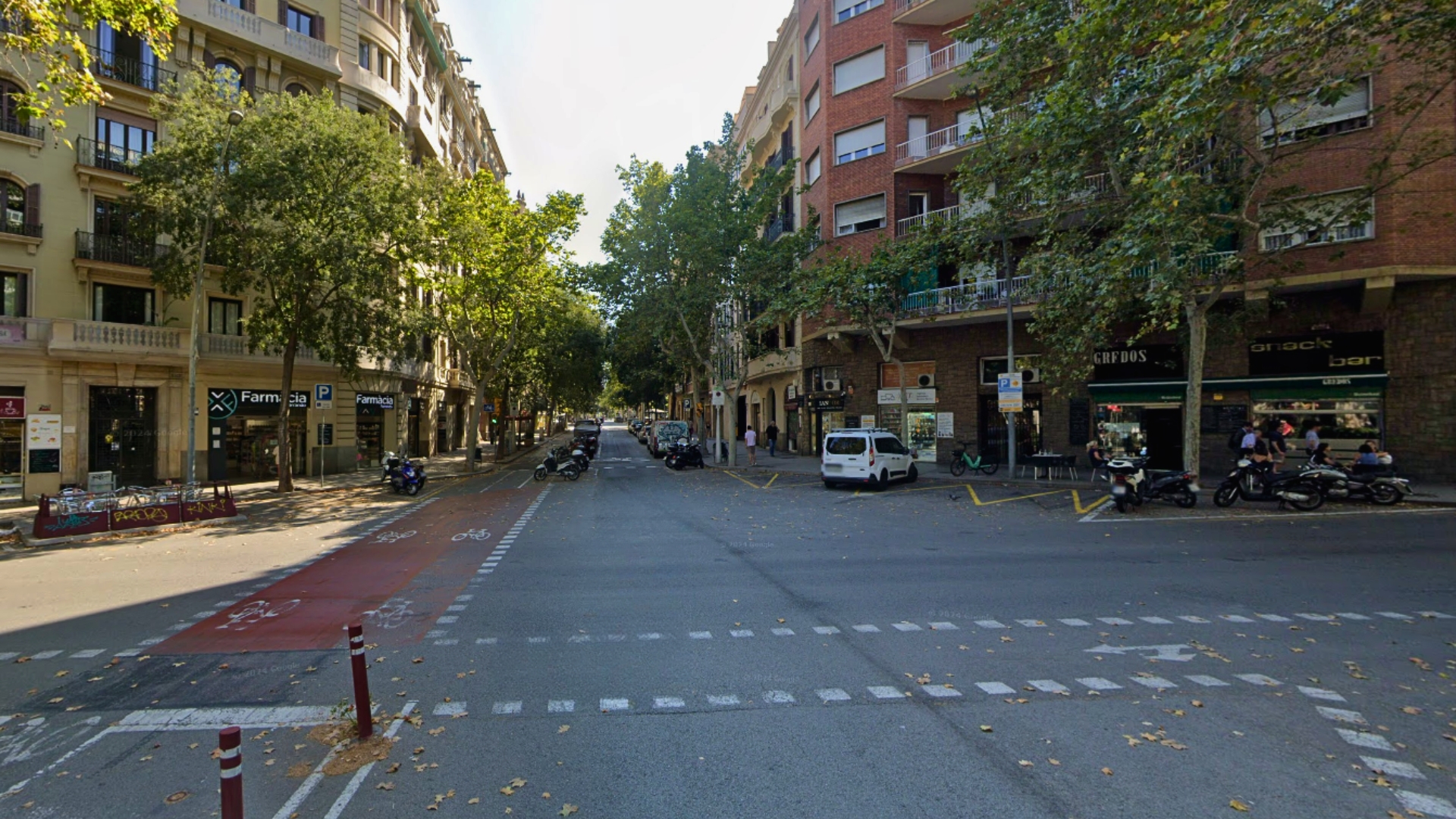 tall carrer Provença obres metro