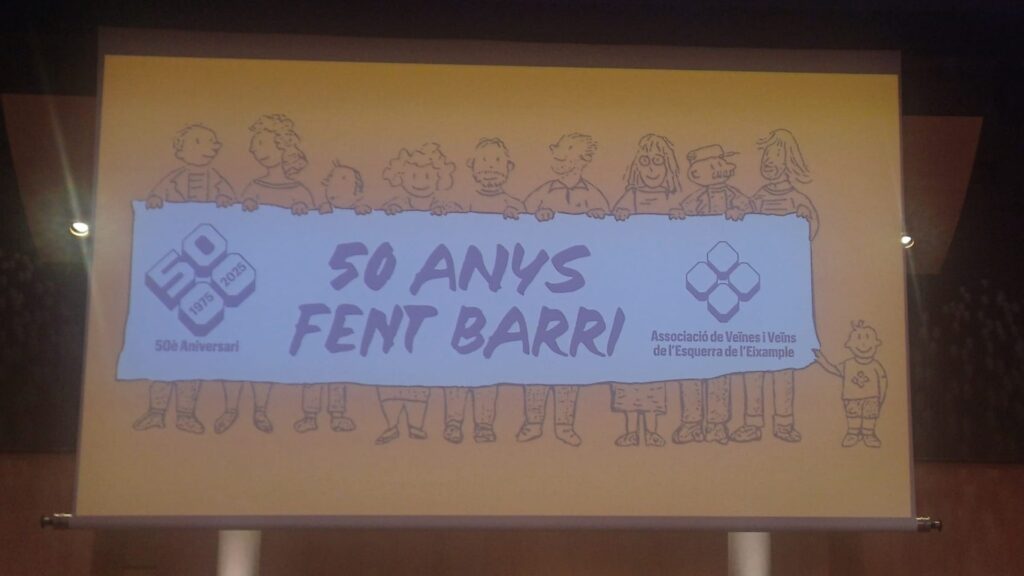 Una cantata inspirada en Cerdà, acte central dels 50 anys de l'AV de l'Esquerra de l'Eixample | associacionisme