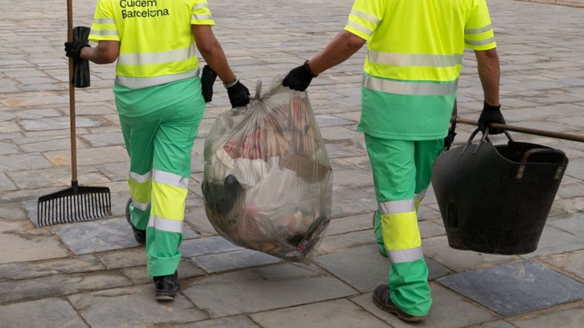 treballadors neteja