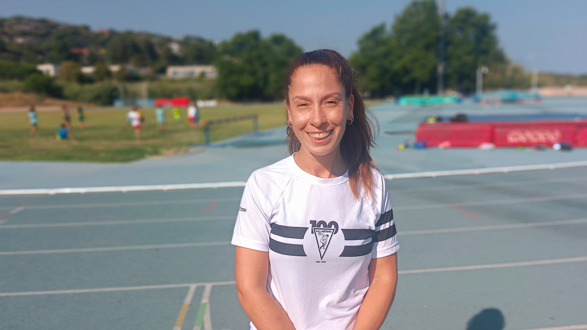atletisme de base Selene Urbano directora escola atletisme CA Laietània