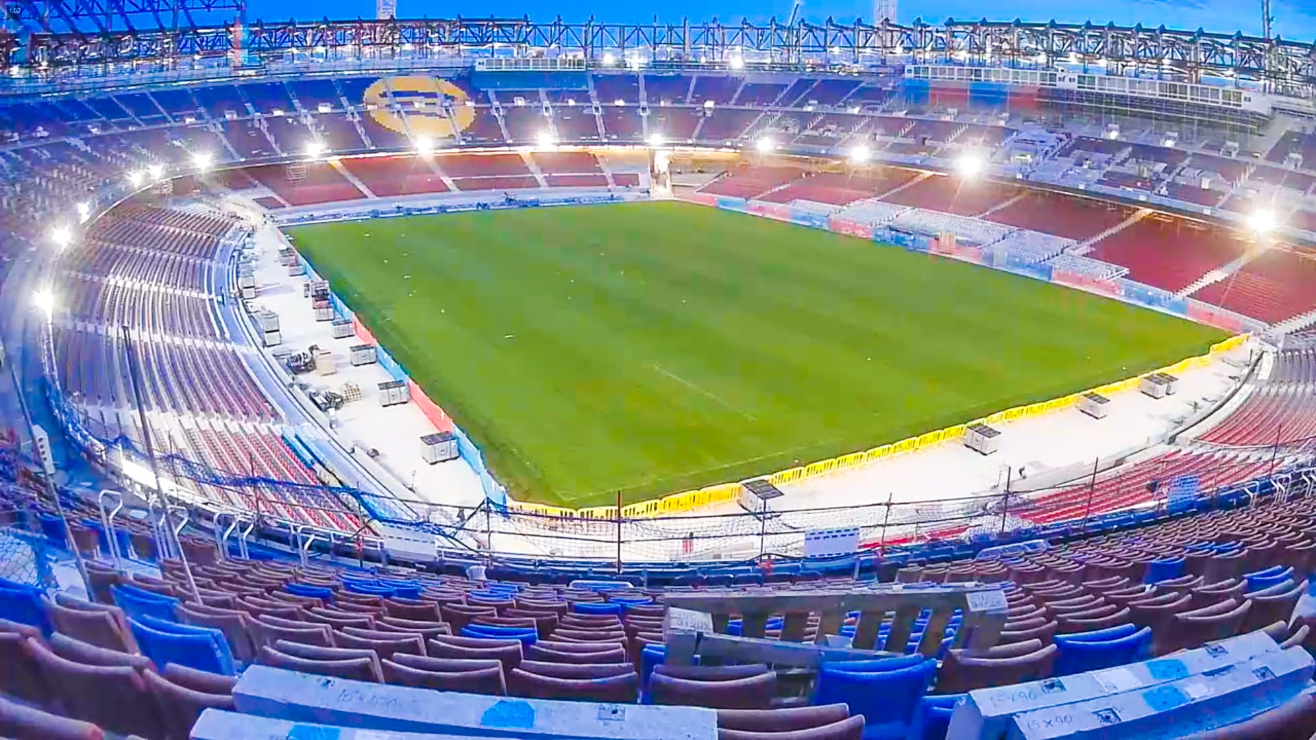 Camp Nou des de dins