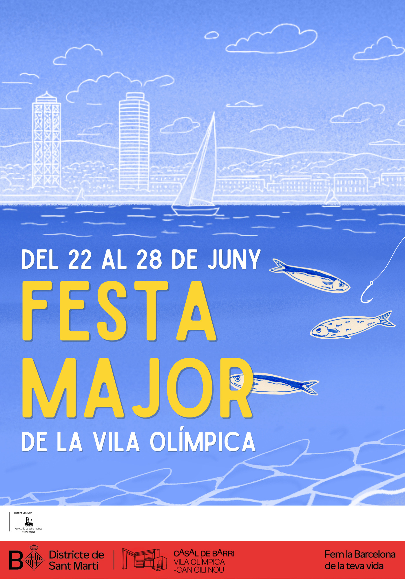 cartell festa major vila olimpica