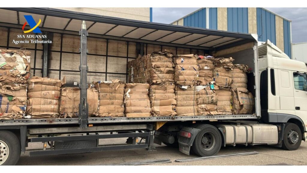 cocaïna cartró reciclar Port Barcelona