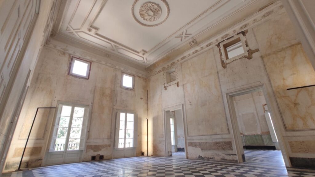 sala noble palau marques alfarras laberint horta