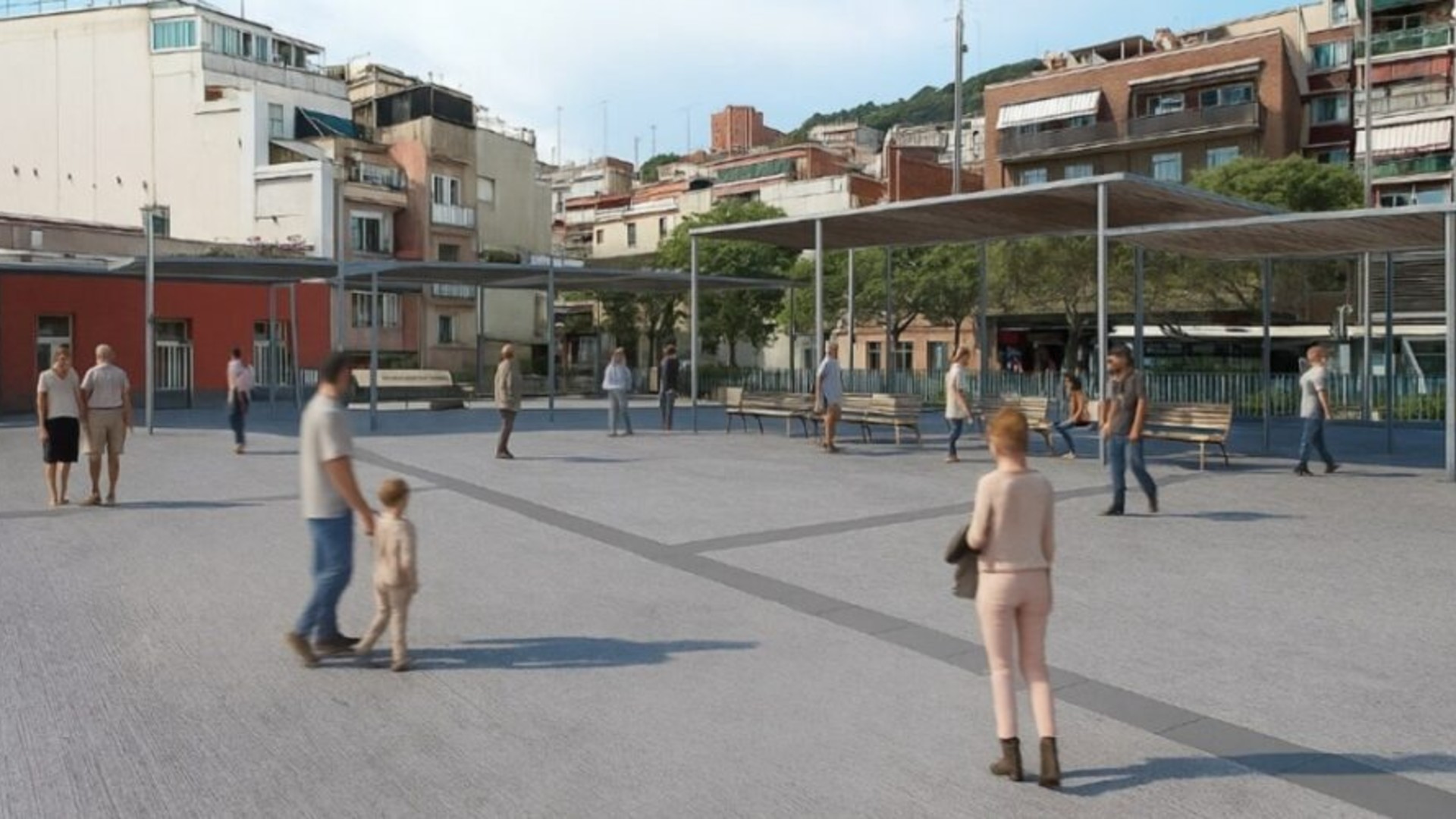 render plaça roquetes