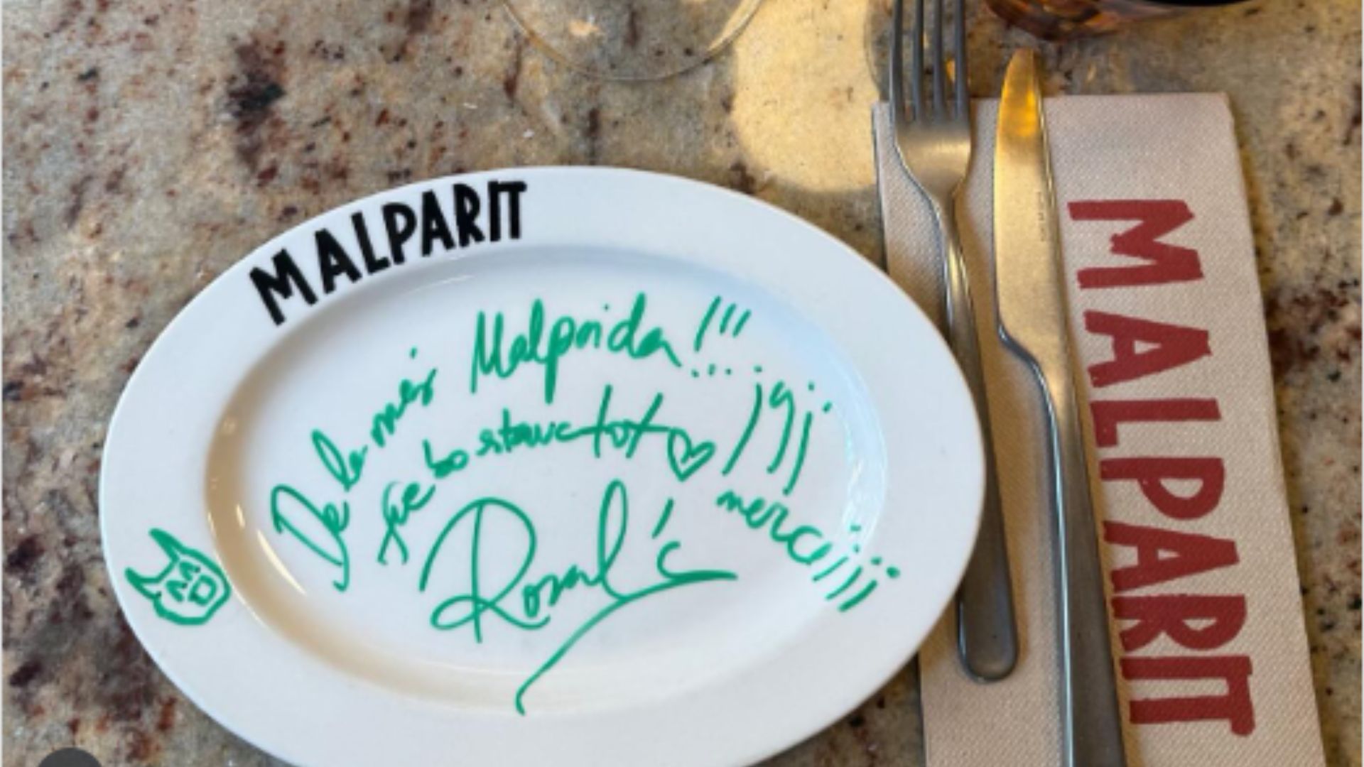 Rosalía plat restaurant Malparit