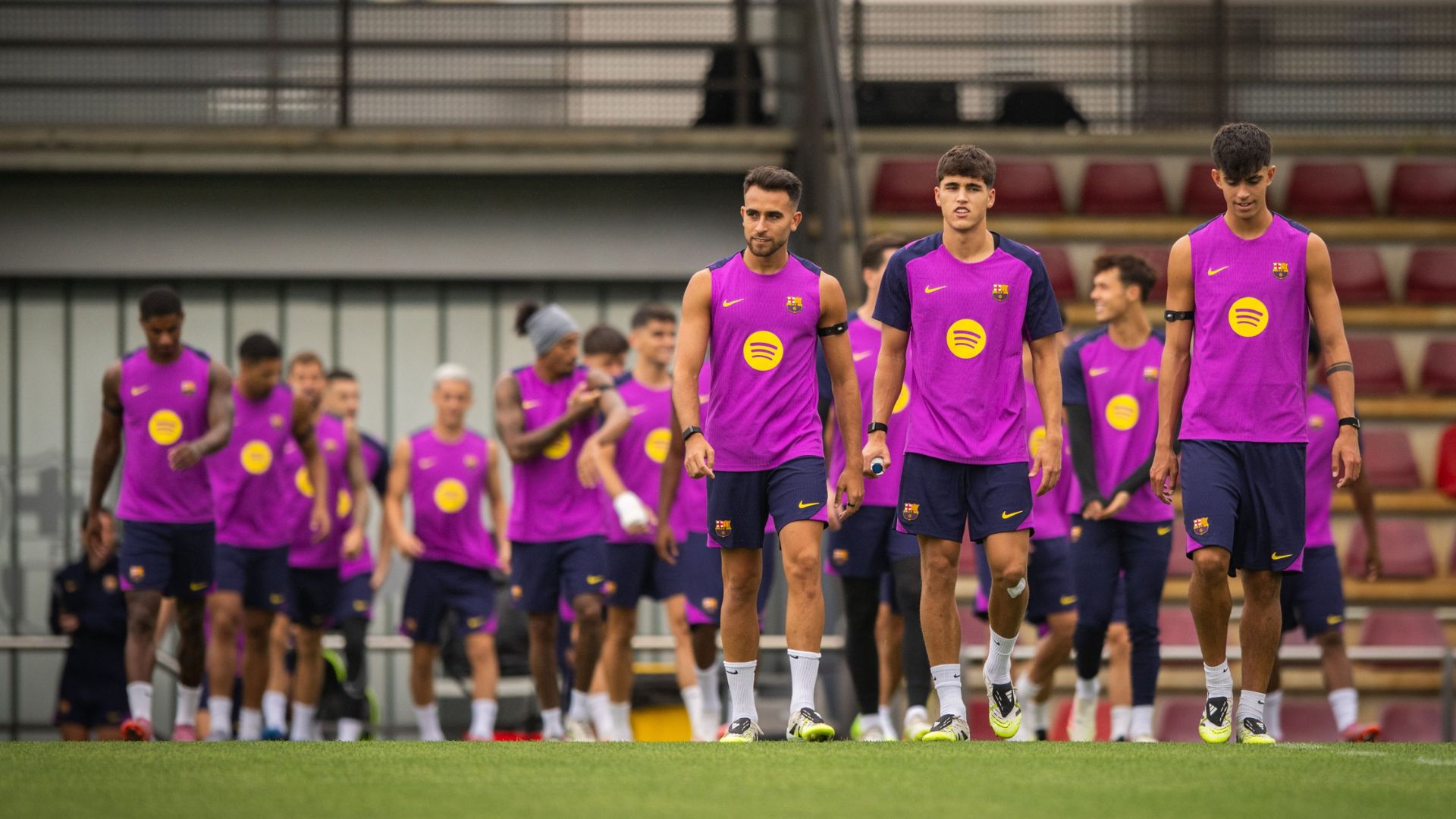 fcb enrenament pretemporada cubarsi bernal eric