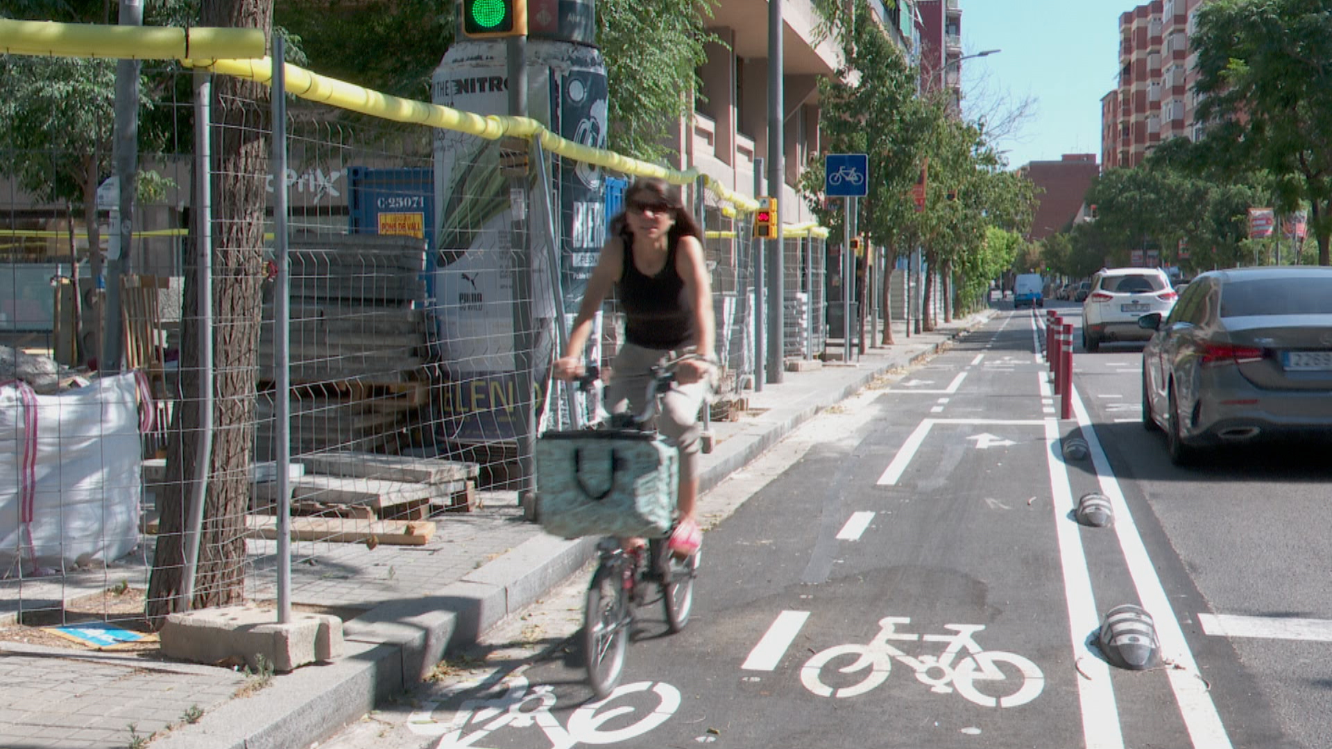 carril bici meridiana