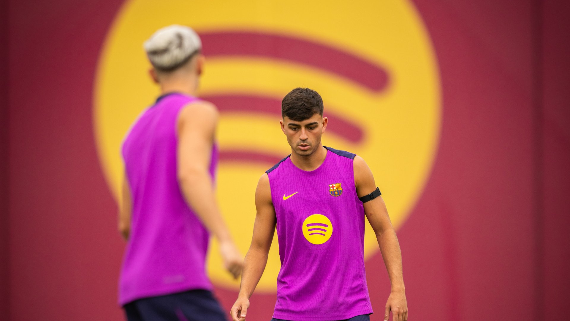 entrenament Barça pretemporada Ciutat Esportiva Pedri