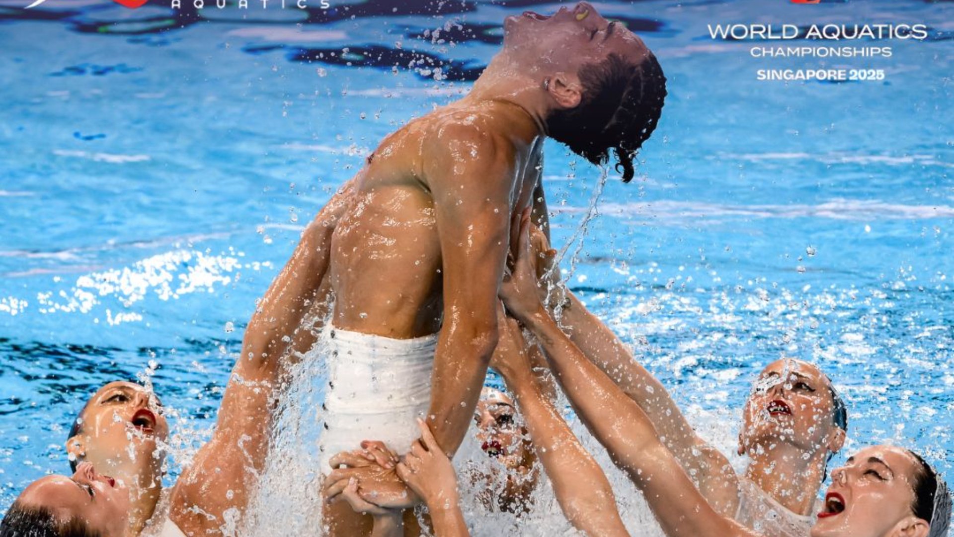 Espanya bronze natació artística equips acrobàcies