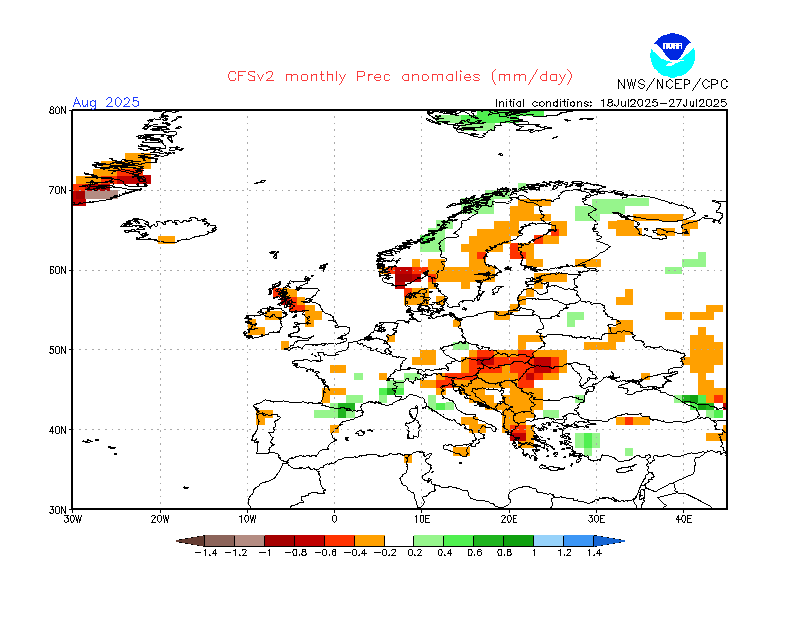 Què diuen els models del temps de l'agost? Tornarà la calor forta? | calor, fred, onada de calor, pluja, previsió del temps