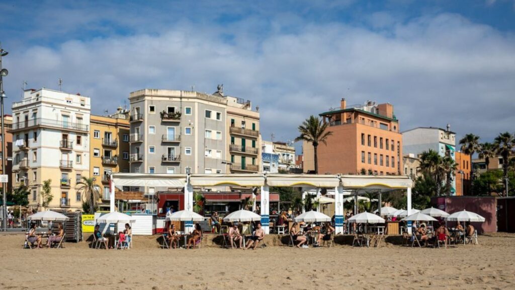 guingueta platja Barceloneta