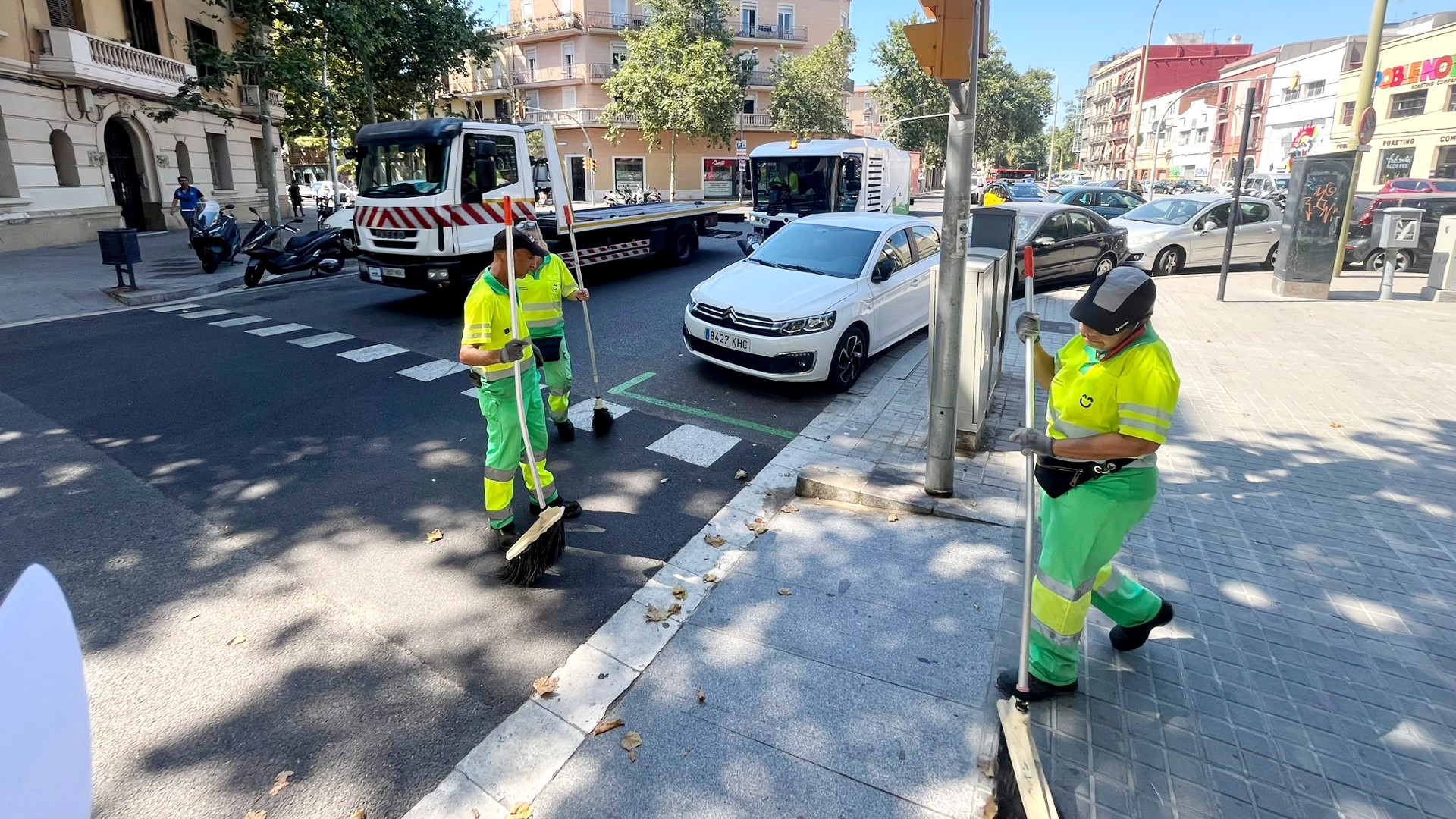 escombriaires neteja calor